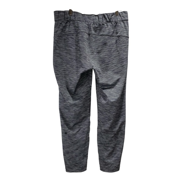 Lululemon On The Fly Pant Size 8 We Are From Space Slate /Black Drawstring 27” - Picture 4 of 12